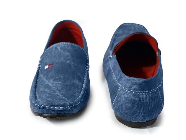 Blue Denim Loafers For Men | Funky And Stylish à¤¬à¥à¤²à¥ à¤²à¥à¤«à¤¼à¤° | Feetway