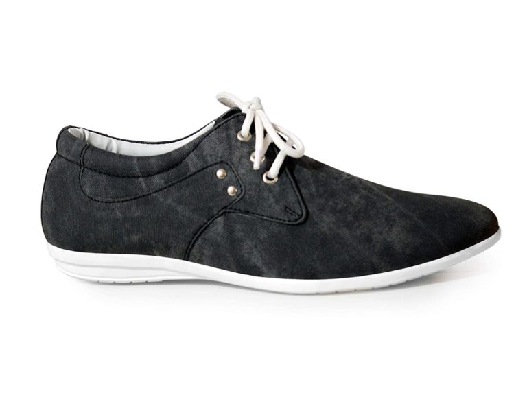 Grey Flat casual Sneaker Men With Lace | Flexible | Sports Look