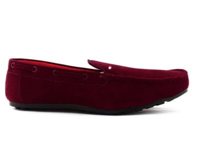 men's loafers red colour