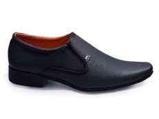 Without lace black shoes formal for men | Office Shoes Under 500 Rs.