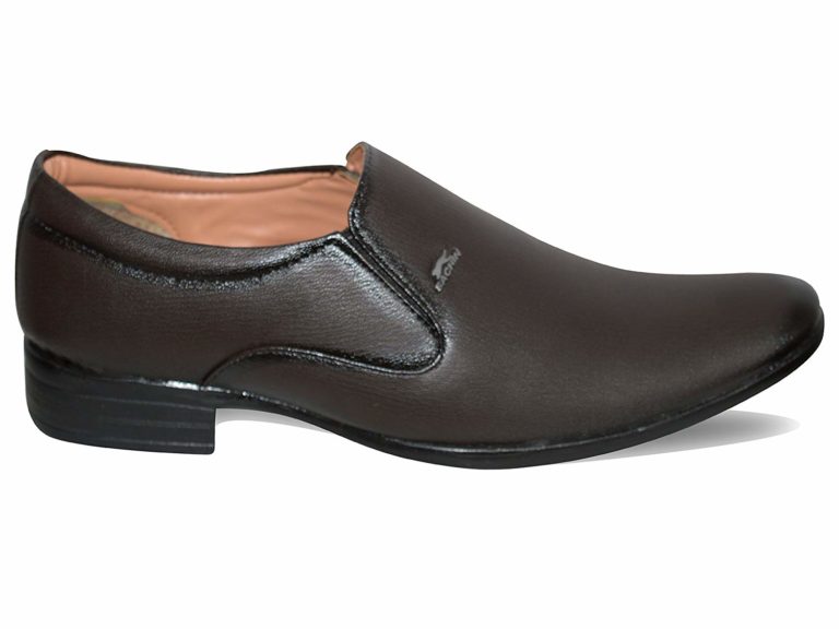 Without Lace Brown Formal Shoes For Men | ब्राउन फॉर्मल शूज | Feetway