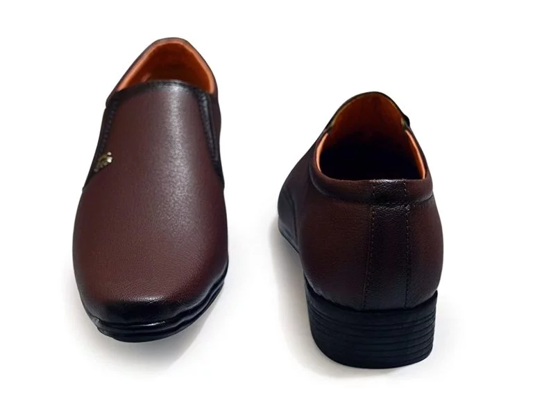 brown casual shoes without laces