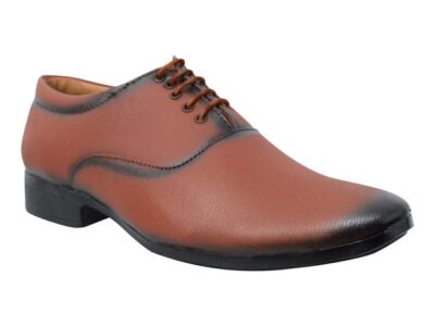 oxford tan formal shoes