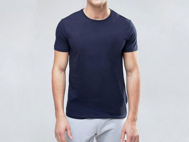 Pure Cotton Blue T-Shirt Regular Fit | Round Neck | COD | Free Shipping