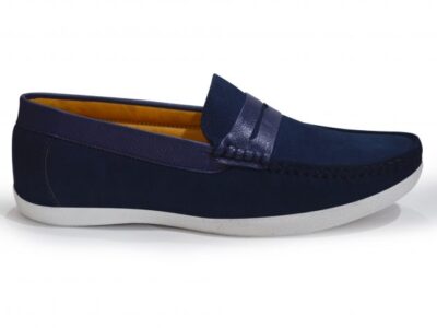 Soft Cushion Loafers Blue