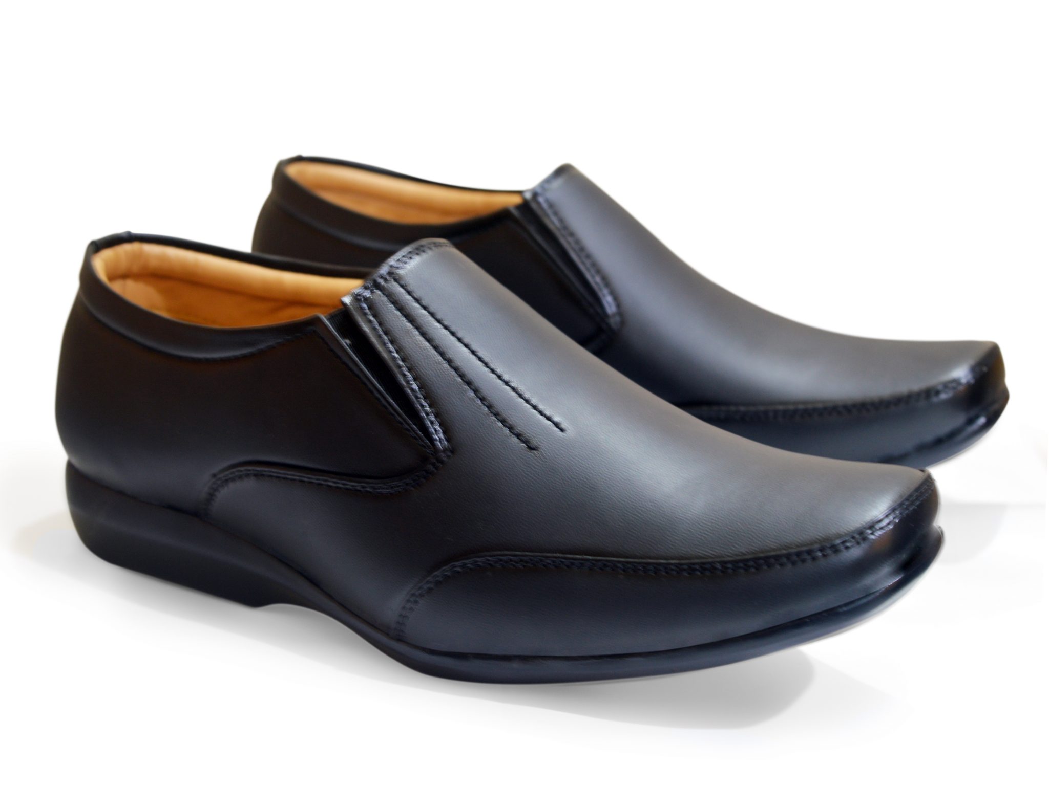 Formal Shoes Without Lace Black For men | Feetway